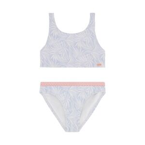 NWT Roxy Girls Two-Piece Reversible Bikini Swimsuit Set UPF 50+ Quick Dry Sz 12